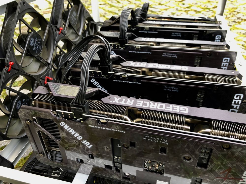 Rig Mineração RTX 3060 sem LHR