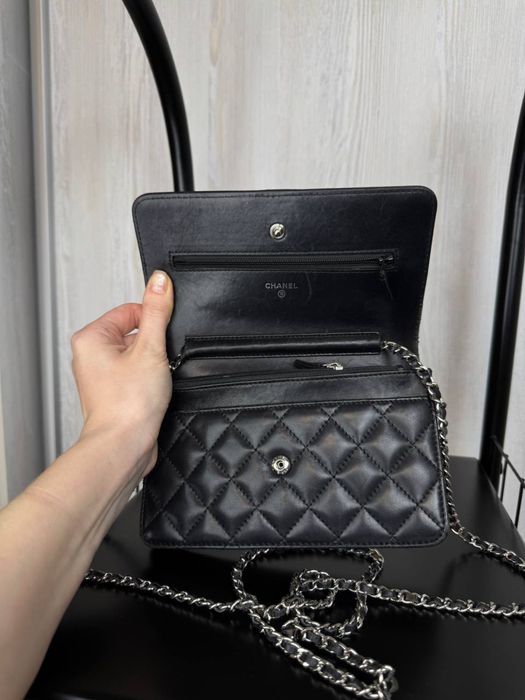 Сумка жіноча Chanel Boy Wallet on Chain WOC