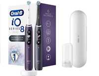 електричні зубні щітки набір Oral-B з 2 iO 8 фіолетовий/чорний