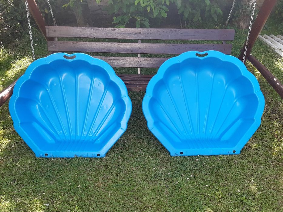Basen-piaskownica muszla