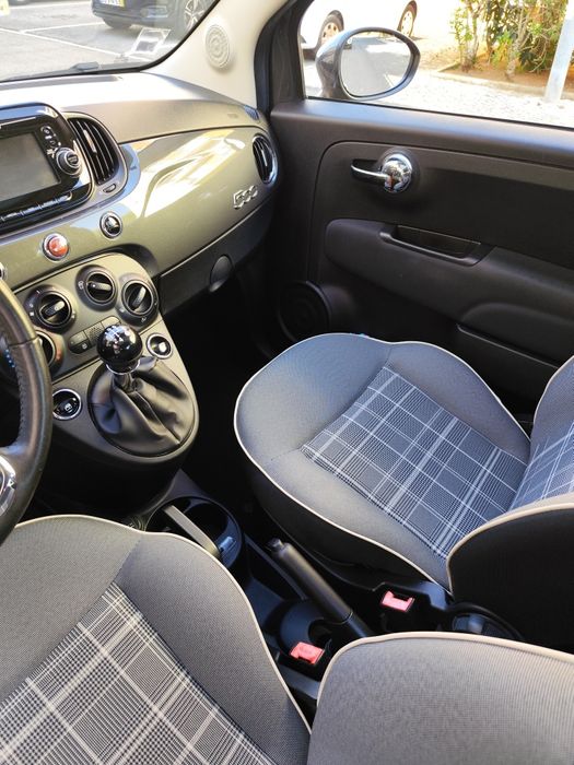 Fiat 500 1.2 2018 cinza