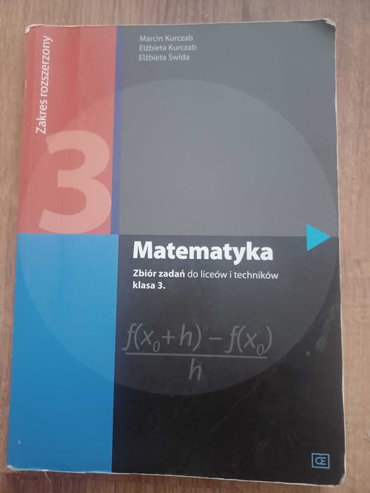 Matematyka ,zbiór zadań klasa 3