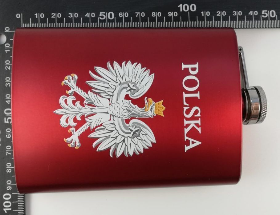Nowy Zestaw upominkowy piersiówka Polska Orzełek prezent