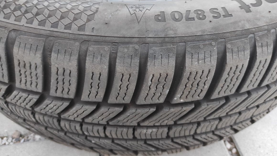 2 x opony zimowe Continental WinterContact TS 870 P 205/55 R17 91V