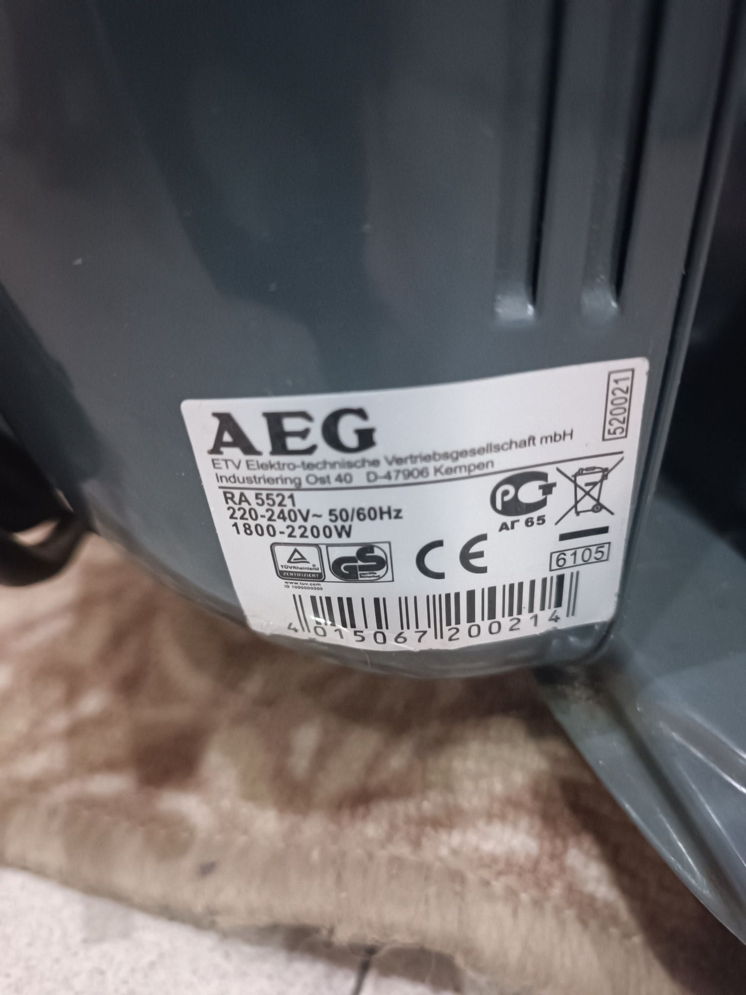 Aquecedor AEG 2200W