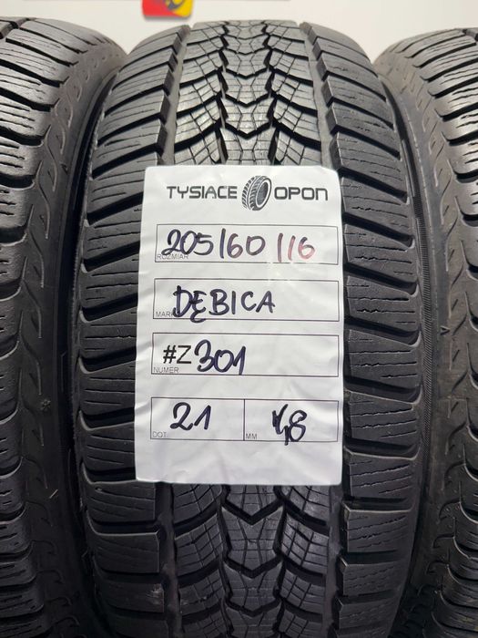 Opony Zimowe 205/60/16 Dębica Frigo Komplet #Z301