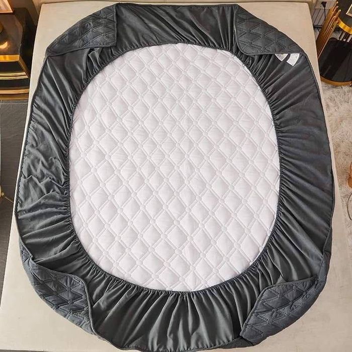 Акція 3 дні! Стьобаний прошитий еко наматрасник наматрацник хлопковий