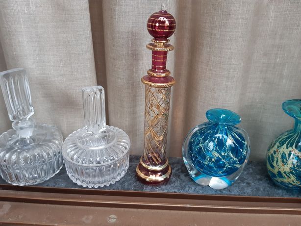 Lindas peças decorativas em vidro