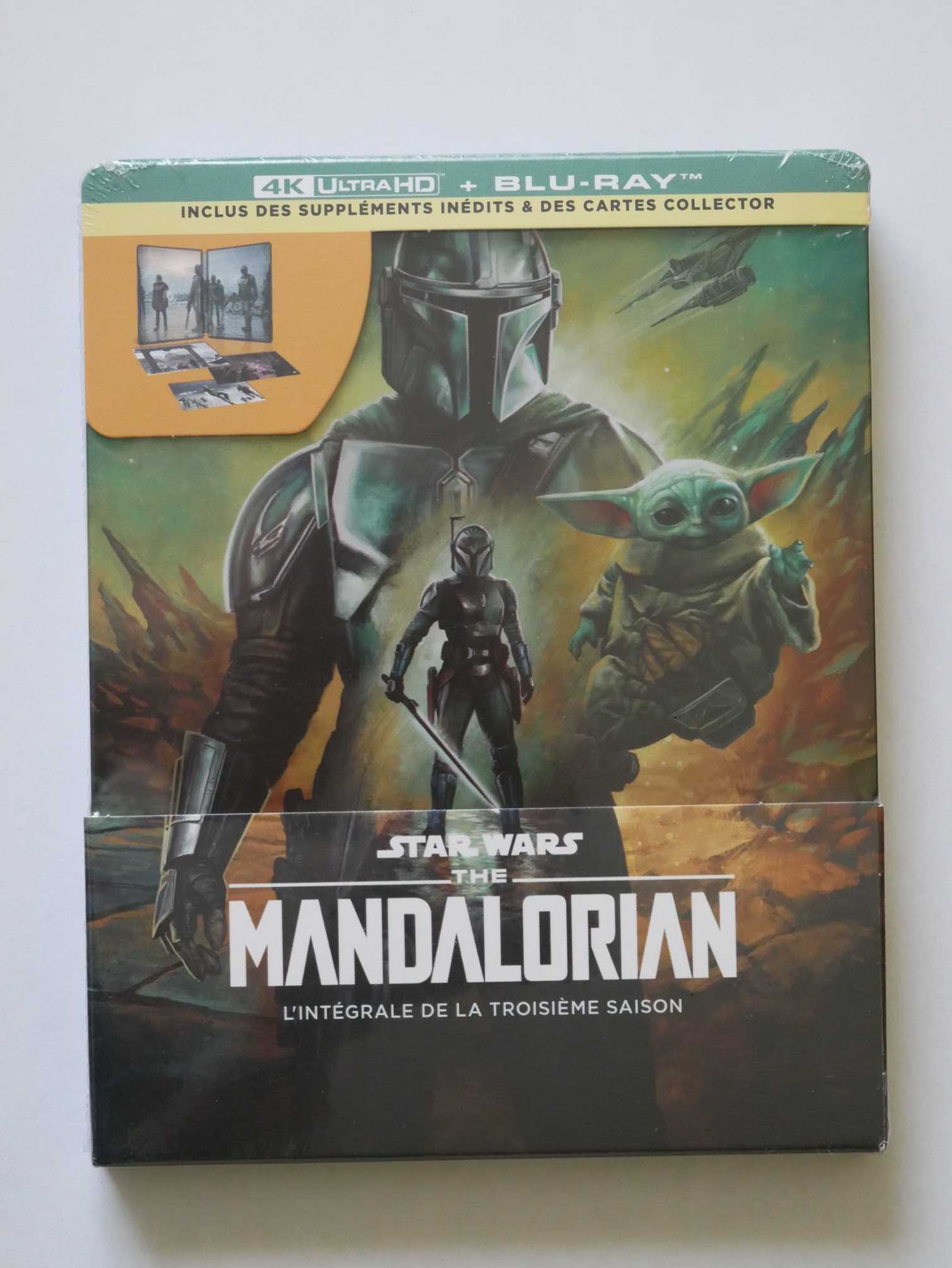 The Mandalorian - Season 3 - UHD + Blu-ray - steelbook