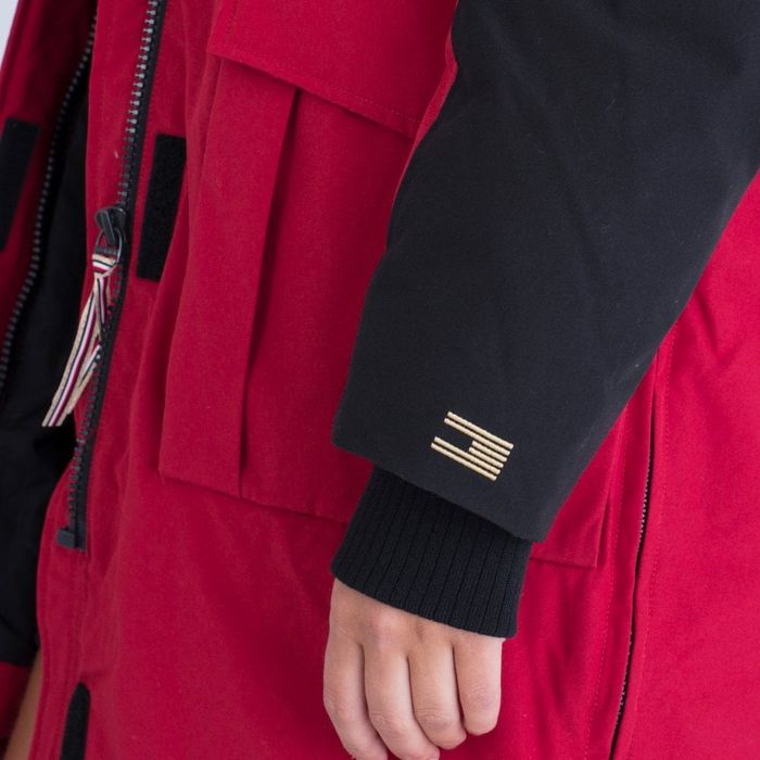 TOMMY HILFIGER parka zimowa tommy icons