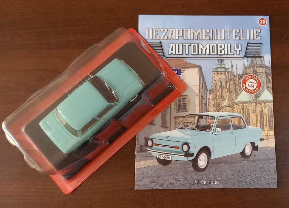 Журнал Nezapomenutelna Auta №38 с моделью(1:24) ЗАЗ-968М Запорожец