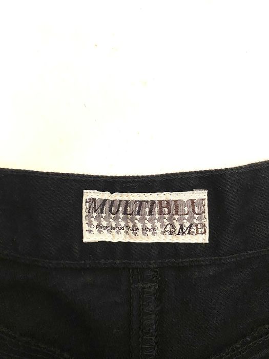 Jak nowe, czarne zadbane eleganckie jeansy Multiblue r.44 100% bawełna