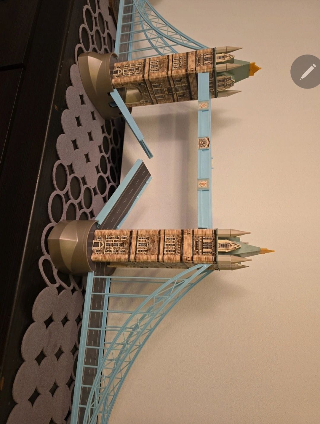Tower Bridge most - puzzle 3D