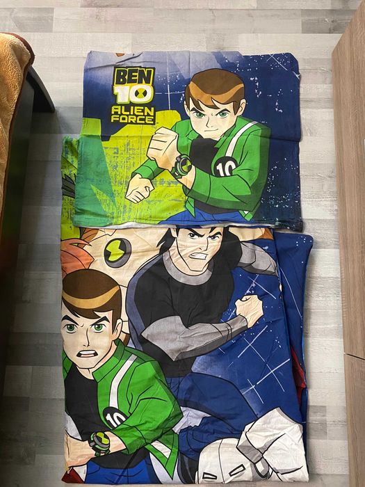 Komplet pościeli dla chłopca Ben 10 poszewka na kołdrę 160x200