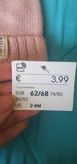 Gorro Rosa_Bebe Menina