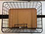 IKEA PLEJA 21823 Metalowy Koszyk Organizer Biurko Czarny Korek | NOWY