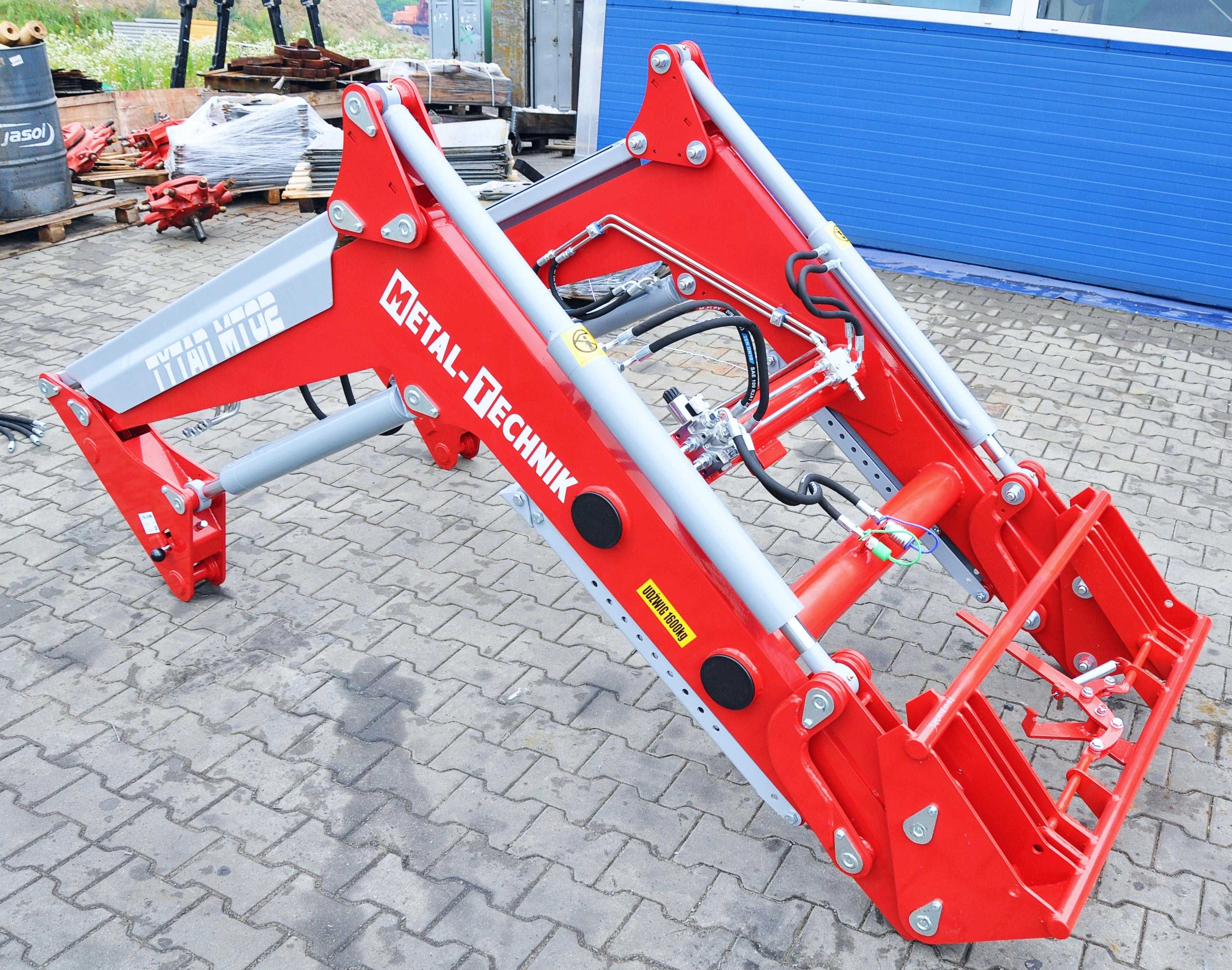 Ładowacz czołowy - Kubota M5111 - montaż, dostawa