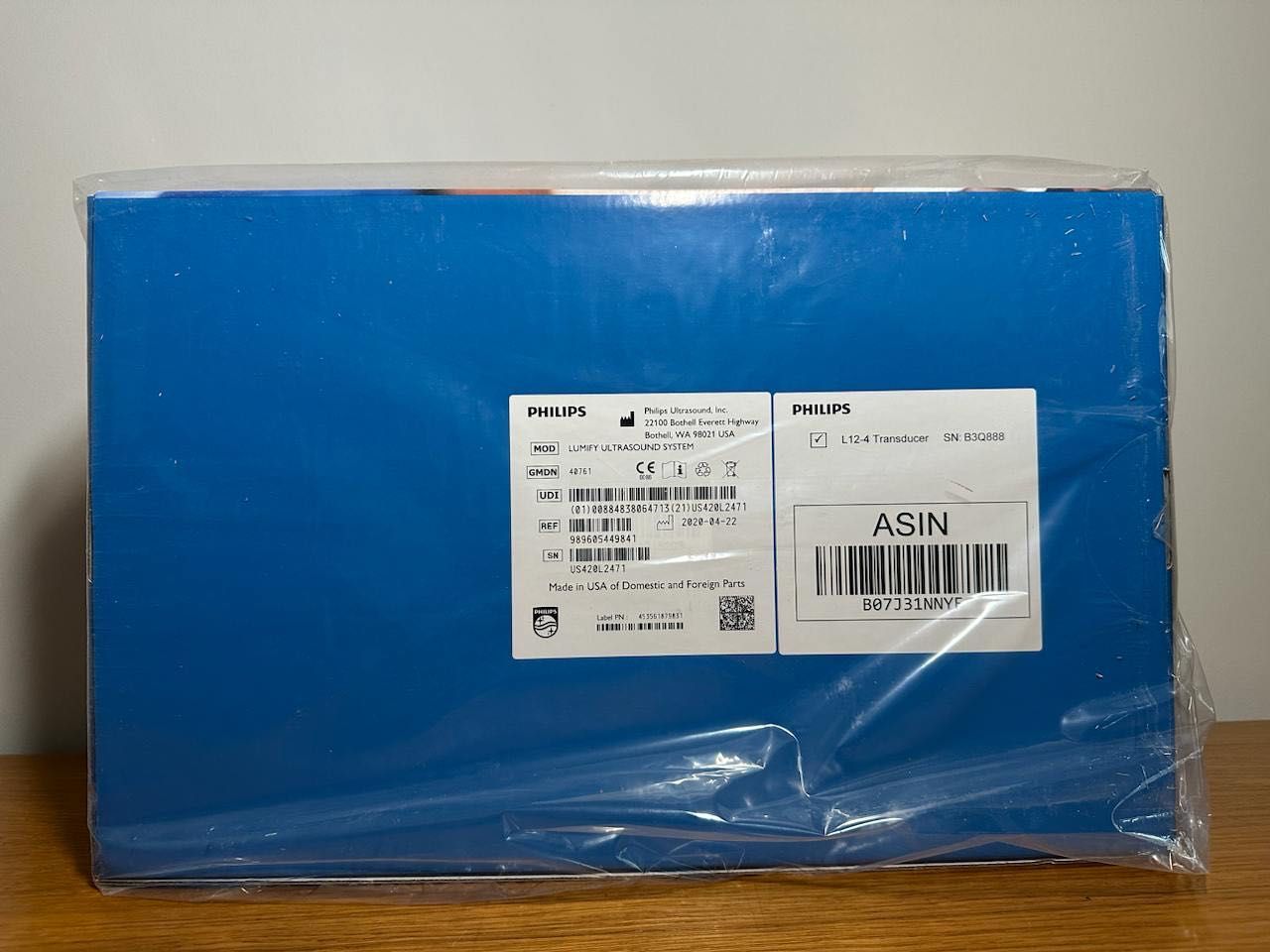 Портативний УЗД датчик Philips Lumify L12-4 Linear