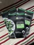 Maseczka do twarzy na plachcie Garnier pure charcoal black sheet mask