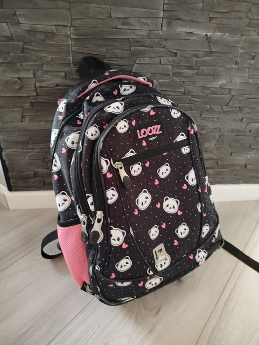 Plecak szkolny LOOZZ, usztywniany