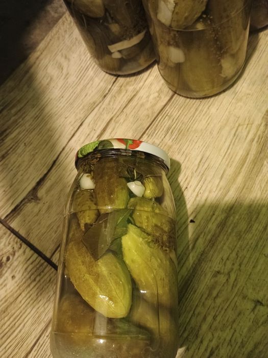 Ogórki kiszone 0,9l.