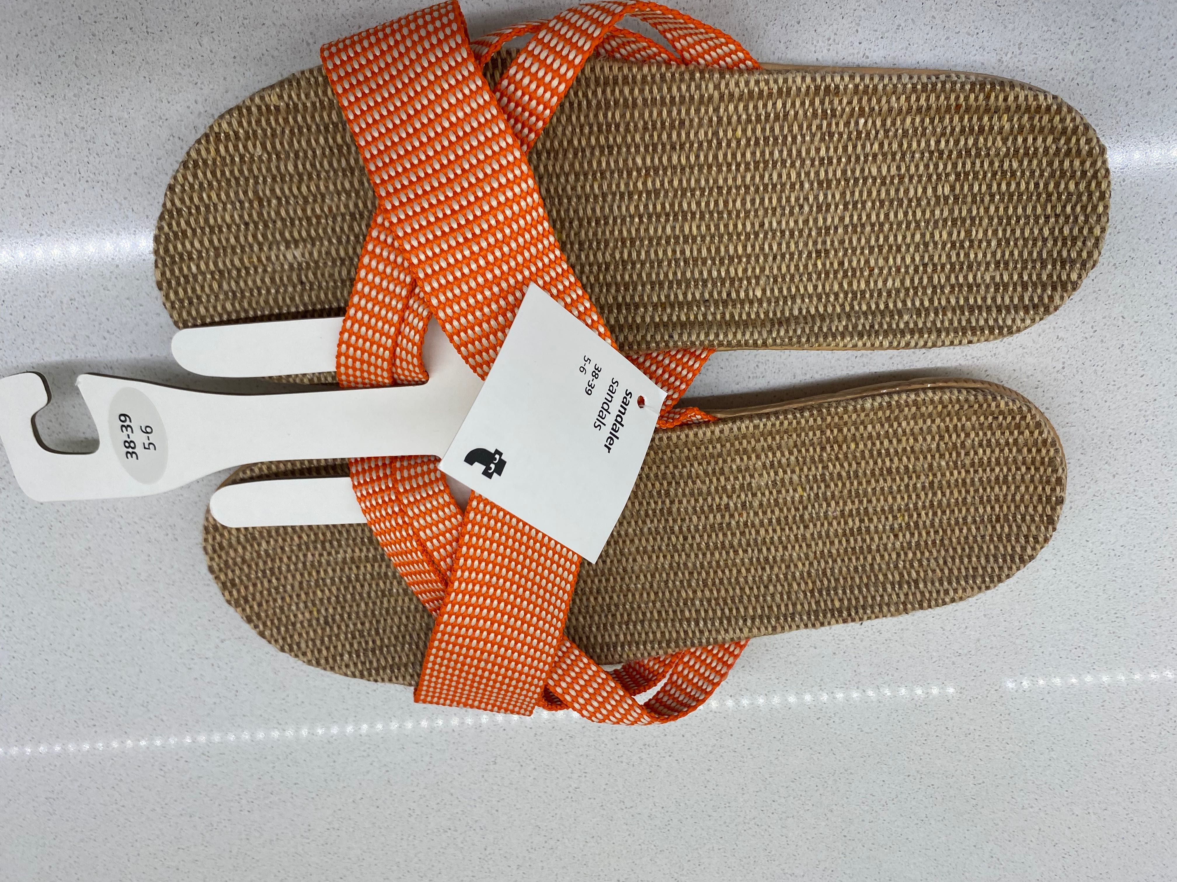Klapki w stylu Boho nowe r.38 39