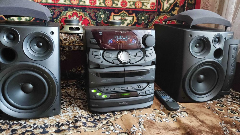 Музичний центр акустична система сабвуфер Kenwood Jvc