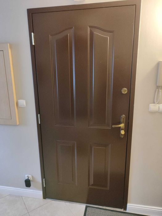 Drzwi zewnętrzne stalowe 90 lewe Gerda