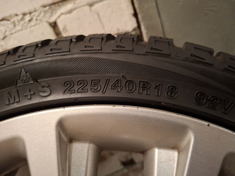 Felgi 18 Skoda RS 5x112 + Opony zimowe