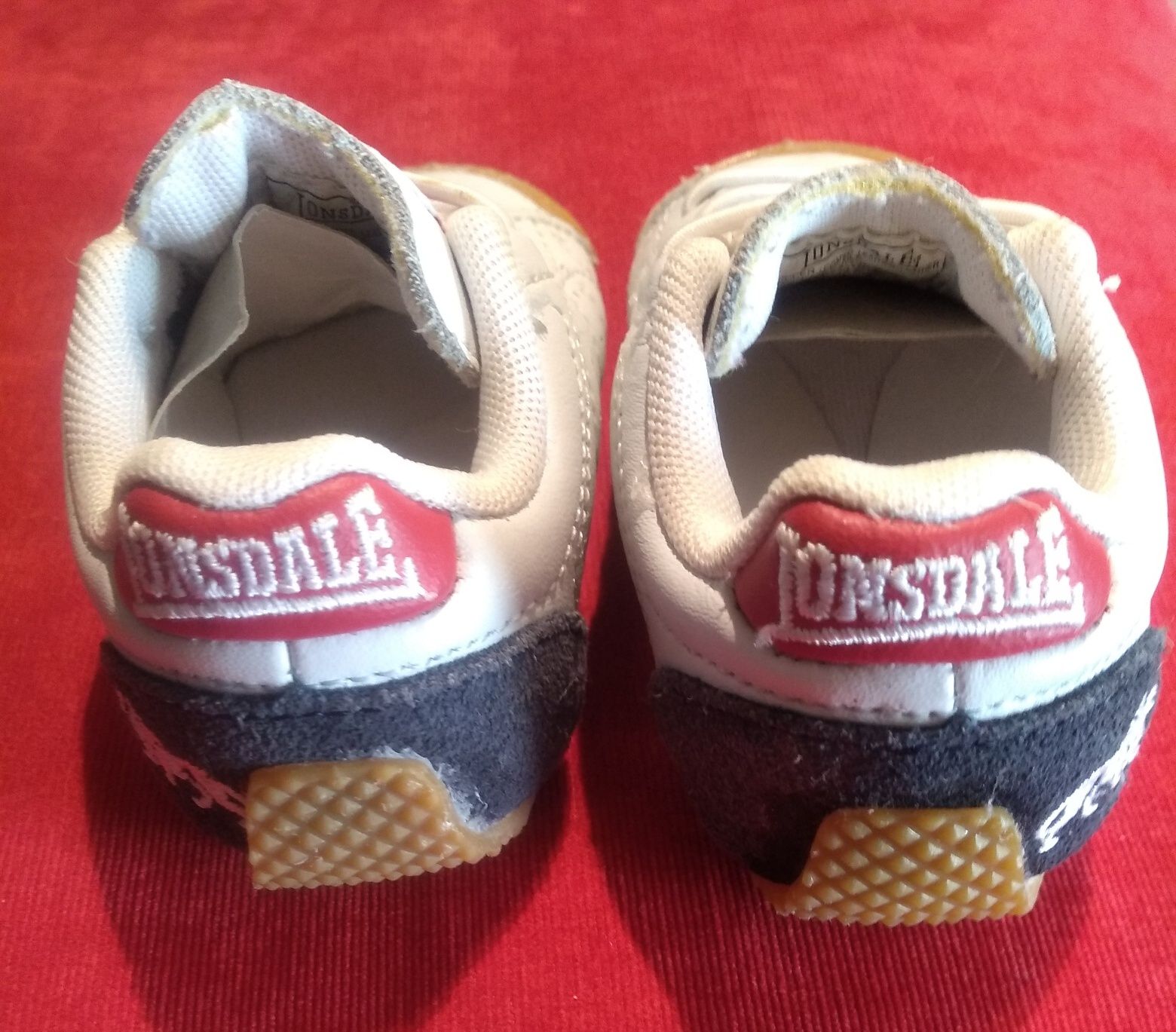 Lonsdale Buciki dziecięce skórzane rozmiar 19