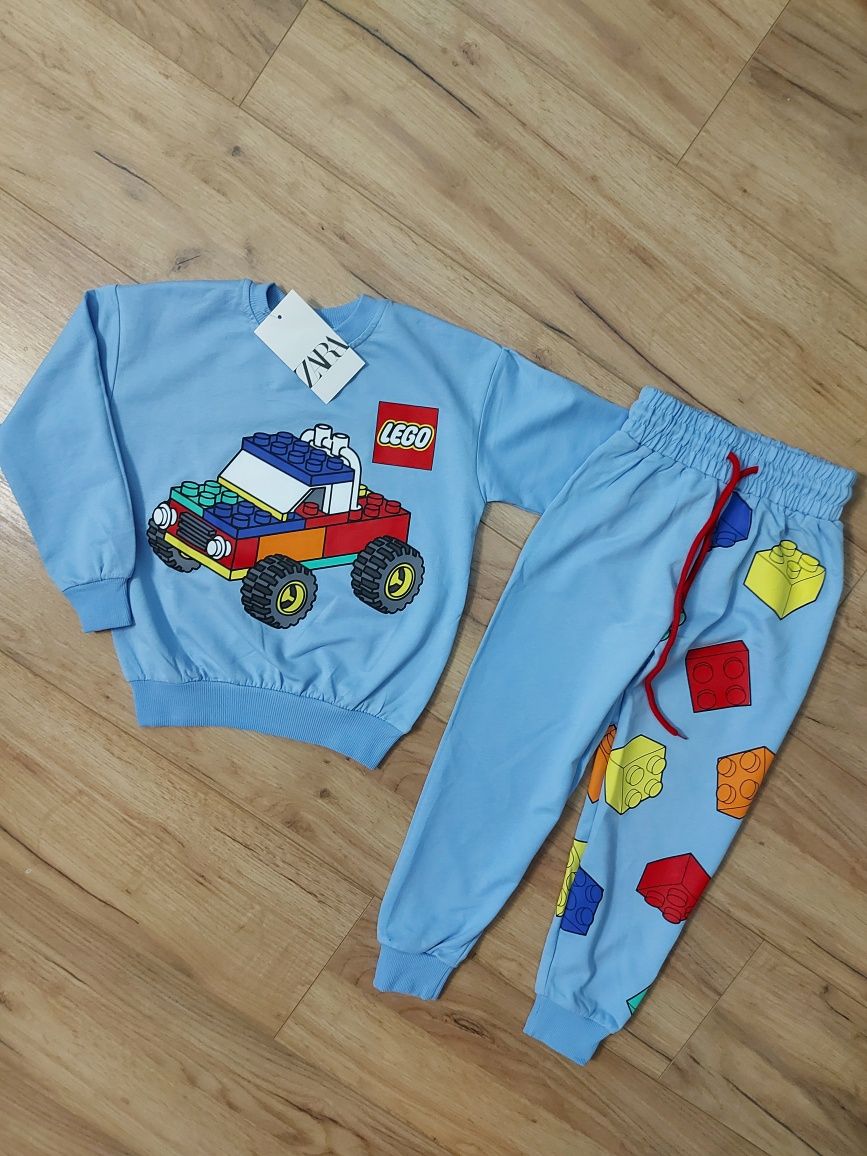 Komplet dresowy LEGO Bluza Spodnie Dresowe Rozmiar 122 Nowy