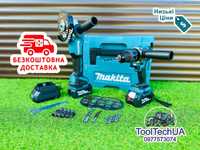 Акумуляторний Набор 2в1 Makita Болгарка DGA404 + Шуруповерт DHP485