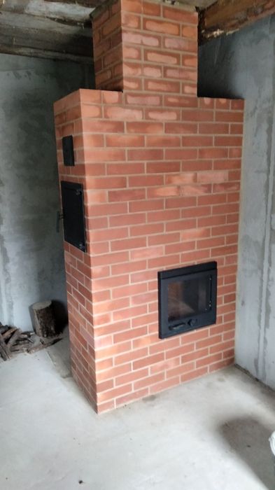 Мурую печі, каміни,барбекю комплекси .