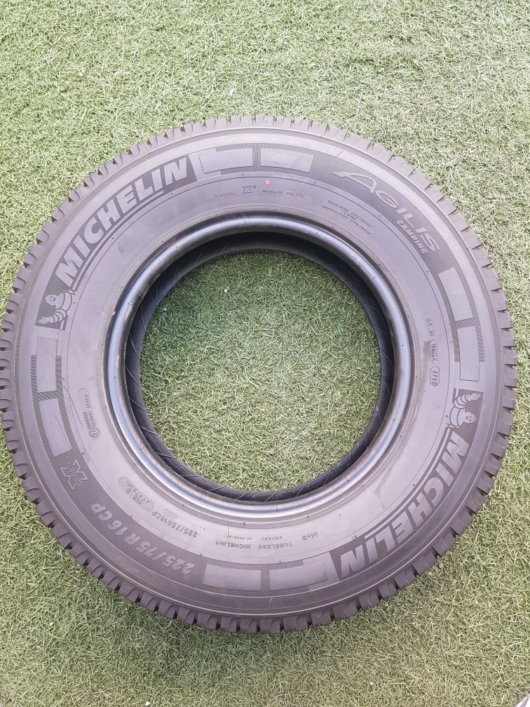 Nowe Opony letnie Michelin 225/75r16c kamper, camper