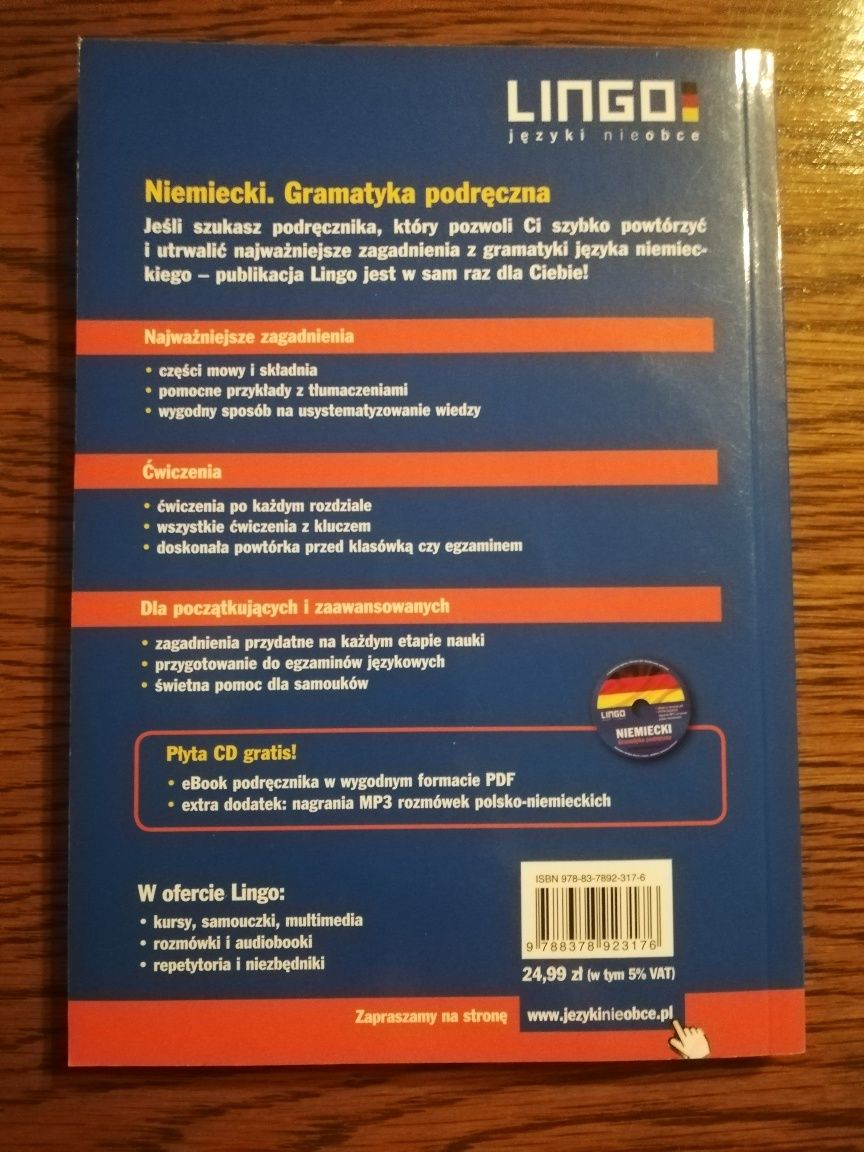 Blondynka na językach Niemiecki / Niemiecki gramatyka podręczna