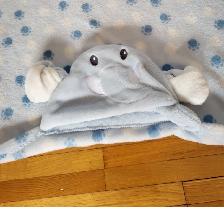 Kocyk niemowlęcy + śpioszki 52