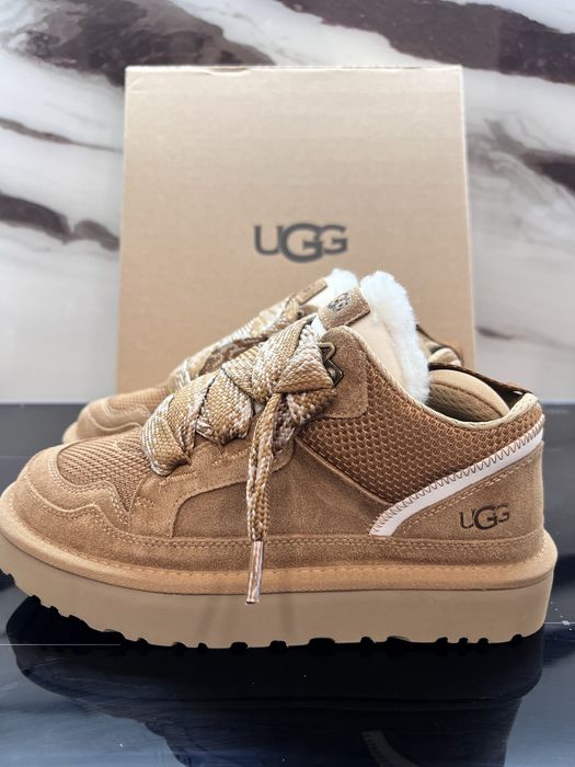 UGG lowmel mustard brazowe buty kozaki