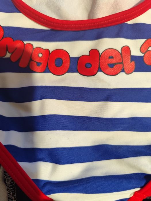 Jednoczęściowy kostium kąpielowy na nieregulowane ramiączka rozm 80/86