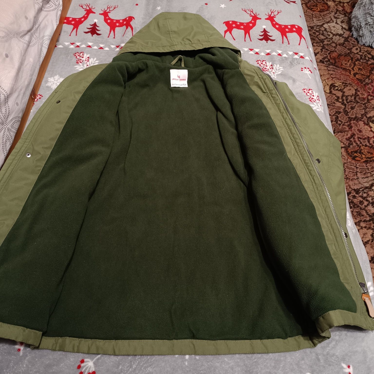 Chłopięca Parka 5 10 15 roz. 164