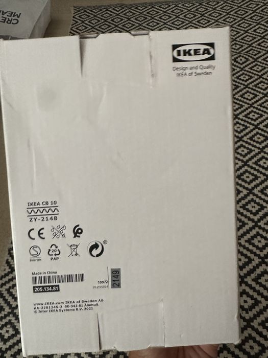 Lâmpada Molnart Led Ikea