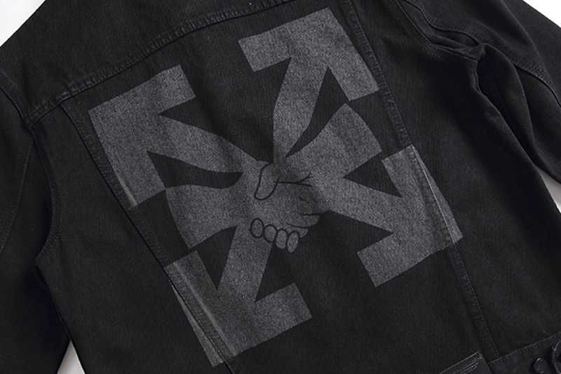 kurtka jeans Off White rozmiar L