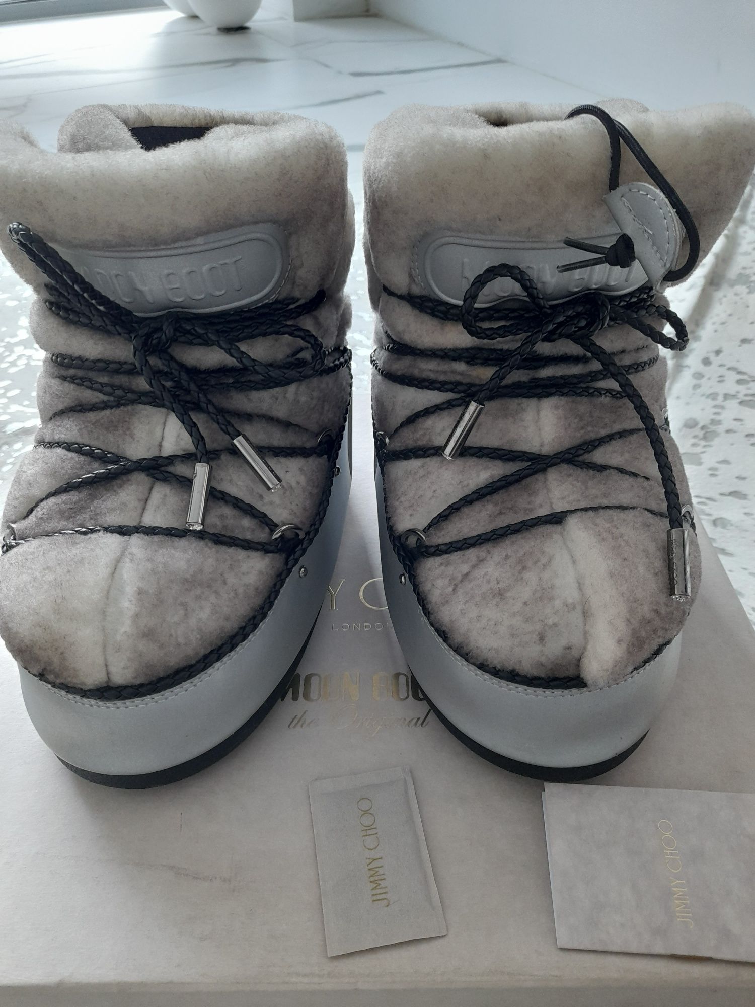 Śniegowce Jimmy Choo dla Moon Boot