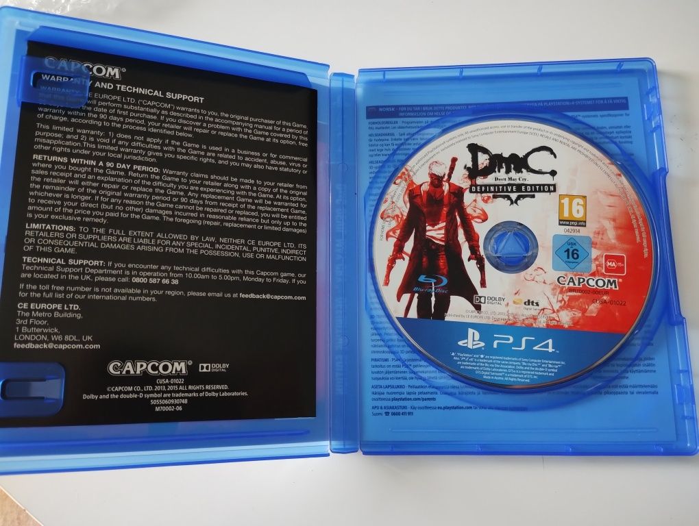 Gra DmC Devil May Cry Definitive Edition PS4 PS5