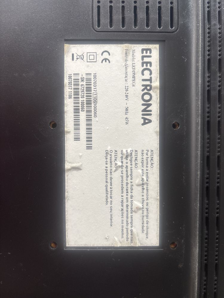 Televisao electronica