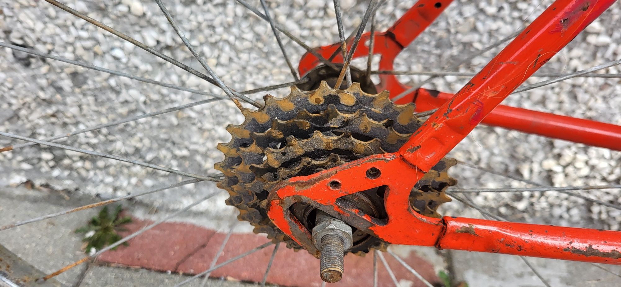 Rower kolarzówka młodzierzówka Romet Tempo 87r. 24cale