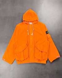 Худі STONE ISLAND X Supreme 402S4 Corduroy 500 Orange