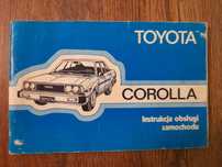 Toyota Corolla 1980 instrukcja obsługi