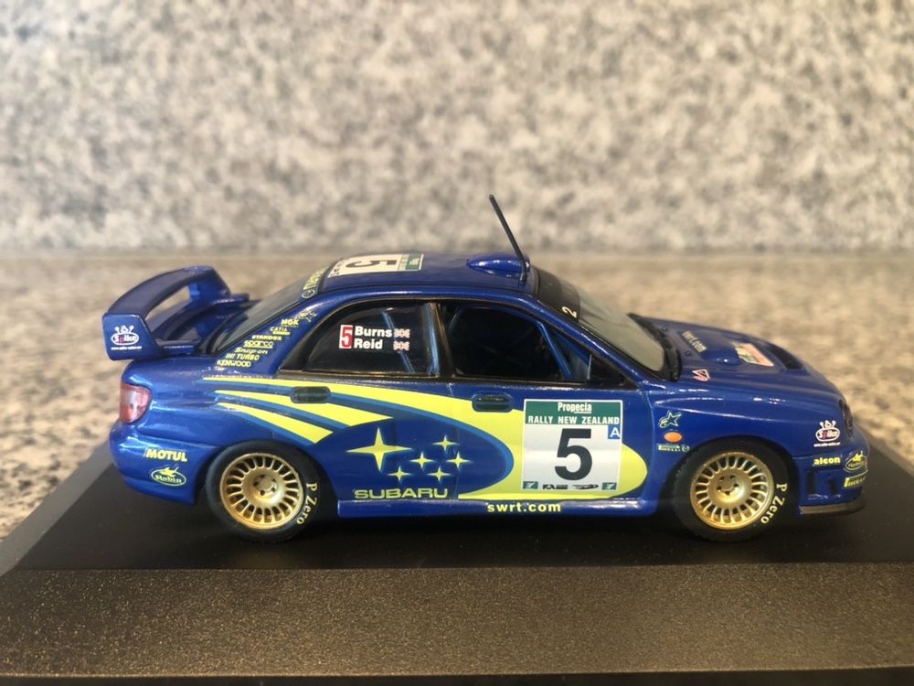 Subaru Impreza WRC #5/ Skala 1/43 R.Burns/ A.Reid