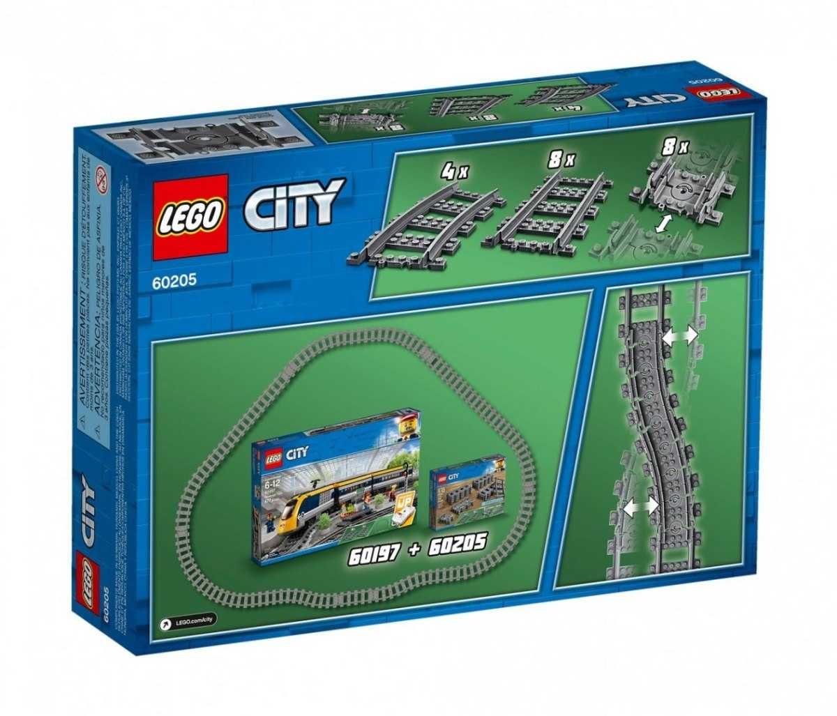 LEGO 60205 CITY Tory kolejowe