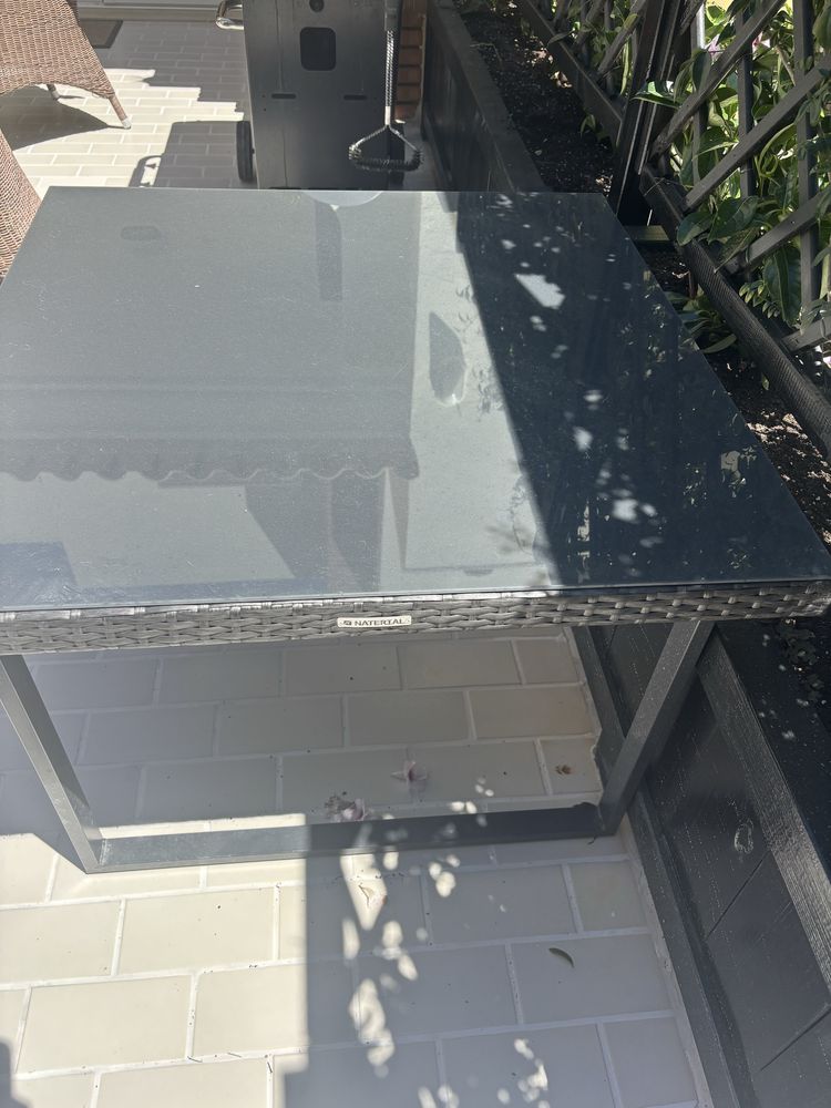 Mesa de rattan NATERIAL NOA
